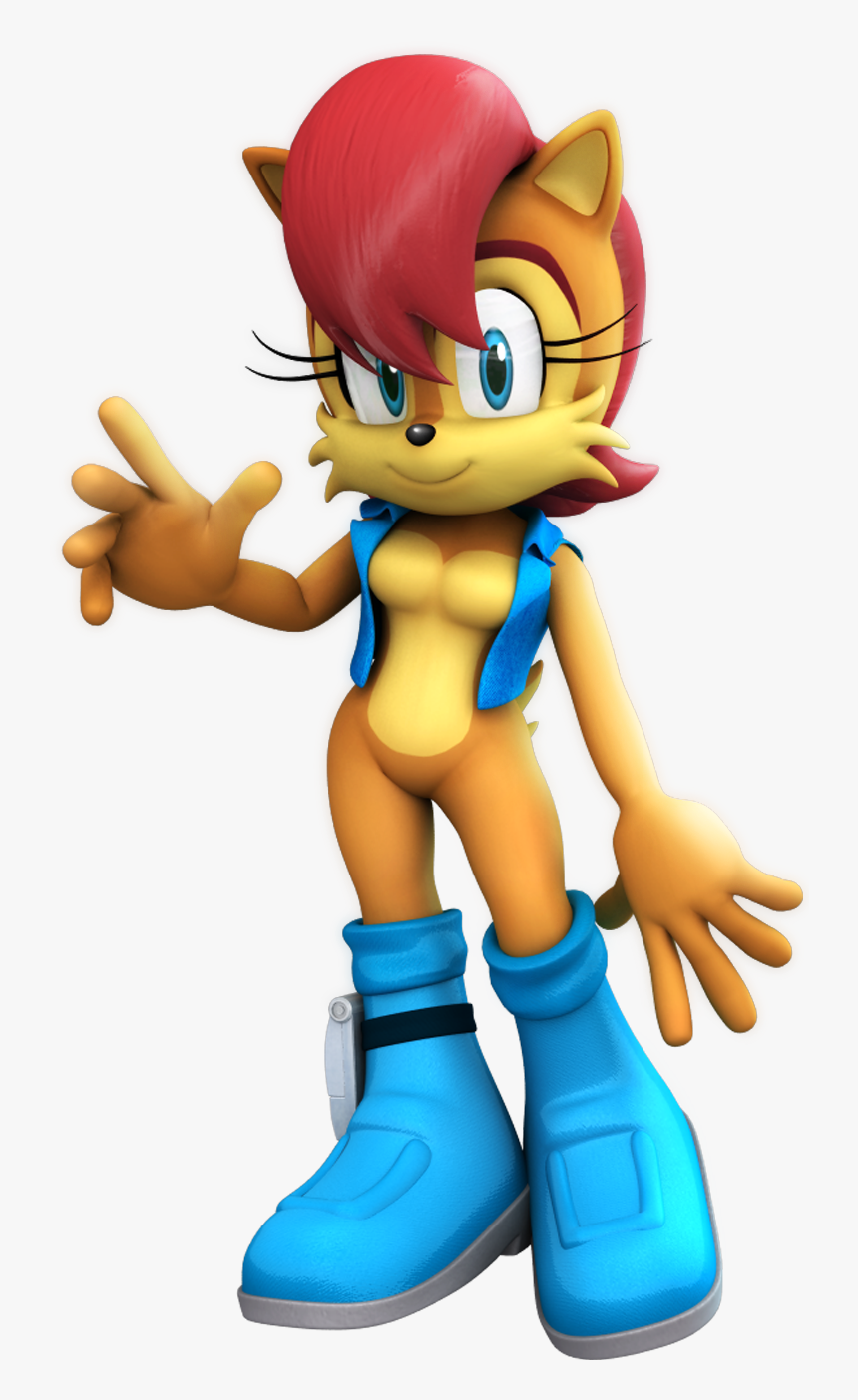 Sally Png , Png Download - Sonic Sally Acorn, Transparent Png, Free Download