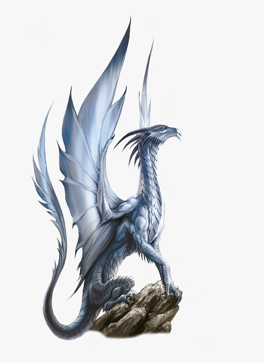 Ancient Silver Dragon, HD Png Download, Free Download