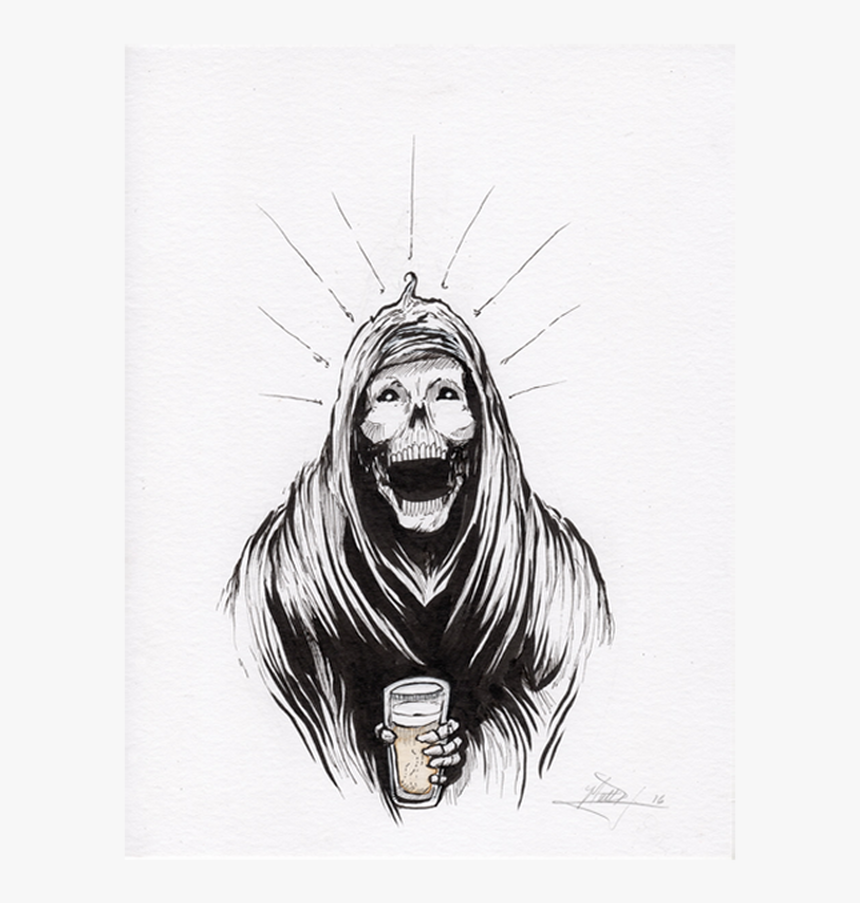 Original - Divine Pint - Sketch, HD Png Download, Free Download