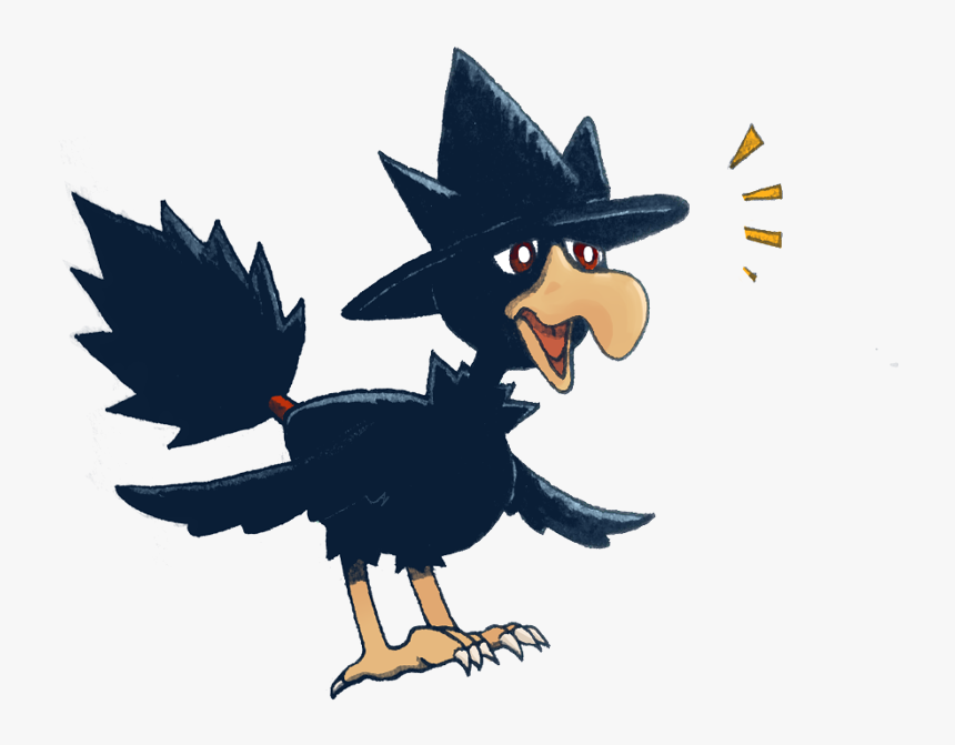 Murkrow - Illustration, HD Png Download, Free Download