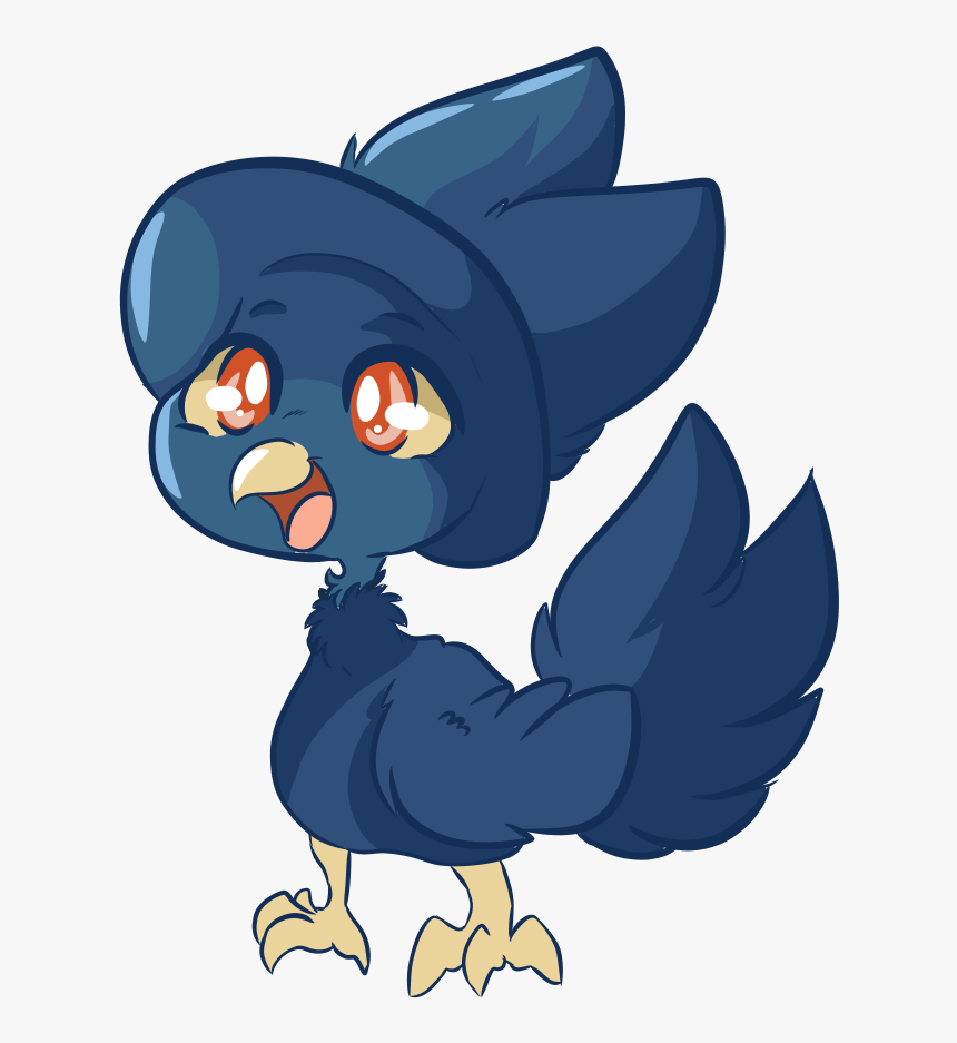 Murkrow - Cartoon, HD Png Download, Free Download