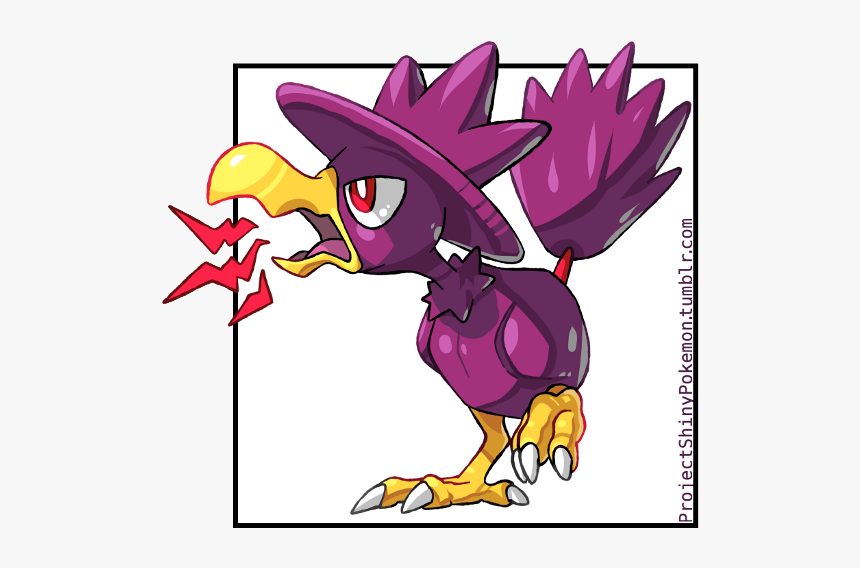 Pokemon Shiny Murkrow, HD Png Download, Free Download