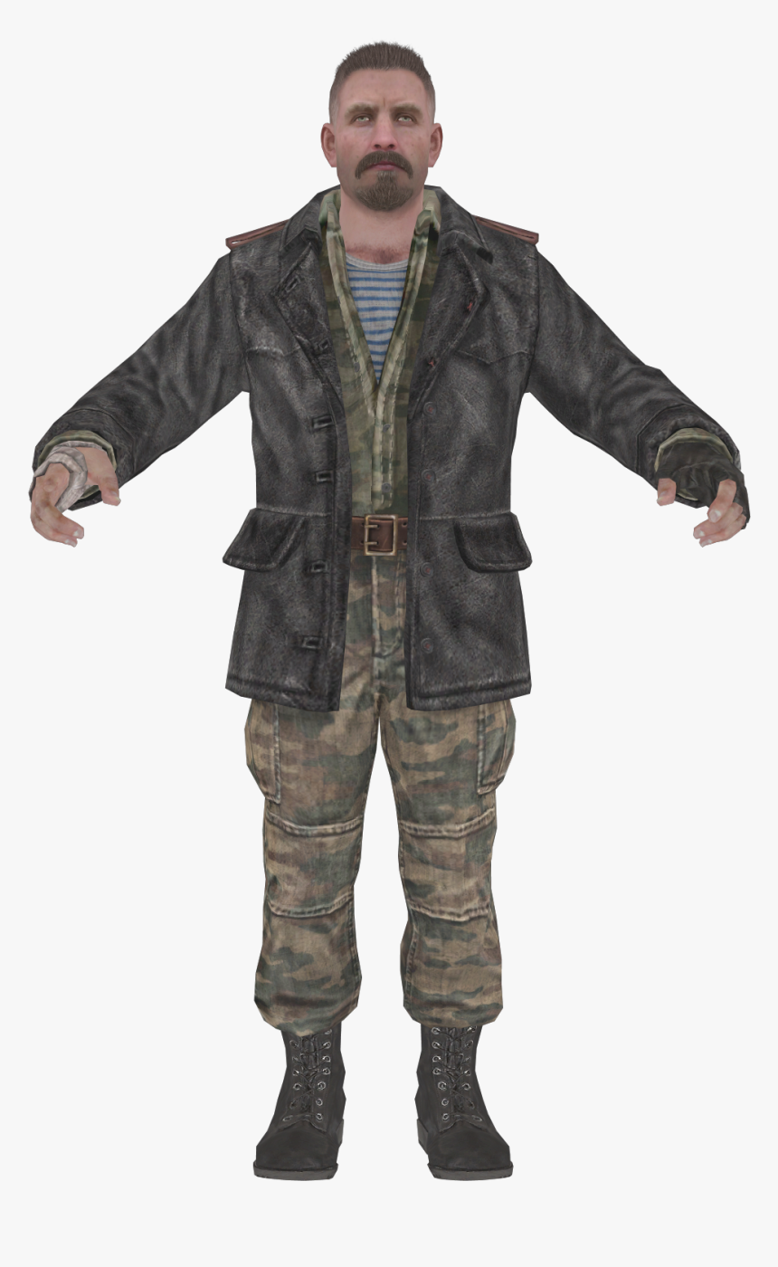 Reznov Rebirth Model Bo - Reznov Bo1 Model, HD Png Download, Free Download