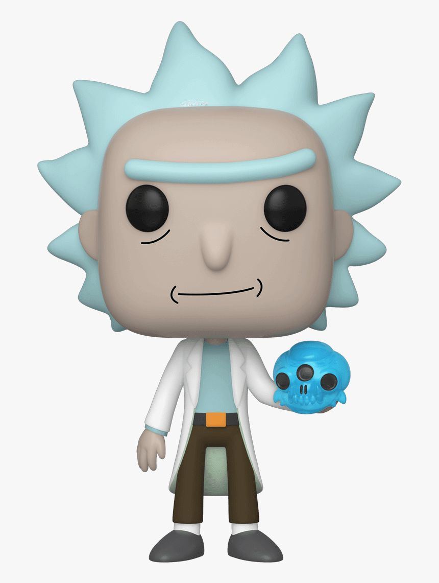 Rick And Morty Rick Skull Pop Vinyl Figure - Funko Pop Weaponized Rick Chase, HD Png Download, Free Download