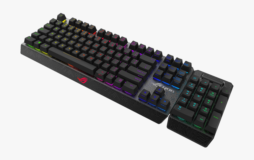 Rog-claymore - Asus Rog Claymore Mechanical Keyboard, HD Png Download, Free Download