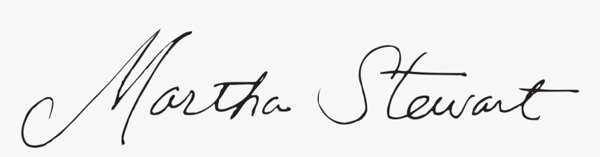 Martha Stewart Signature, HD Png Download, Free Download