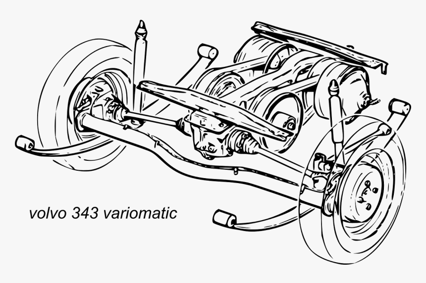 Volvo Suspension, HD Png Download, Free Download