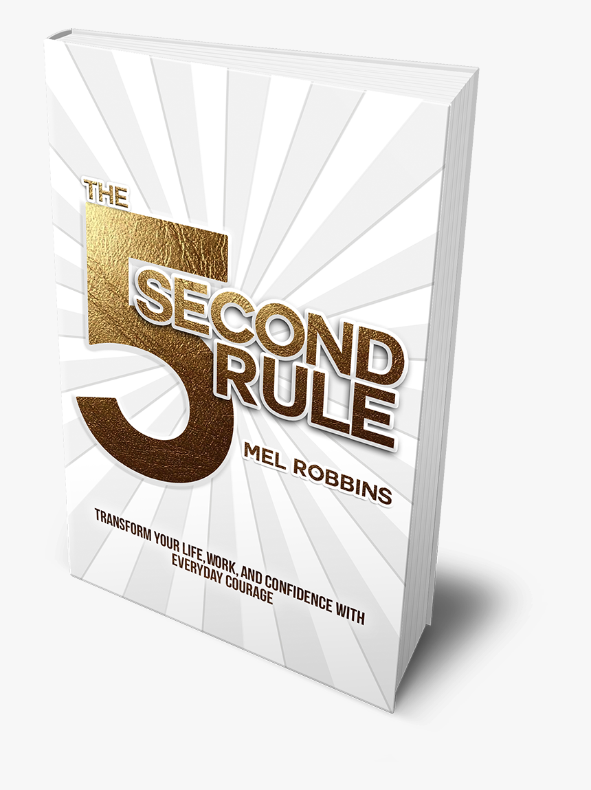 5 Second Rule - Mel Robbins 5 Second Rule Book, HD Png Download, Free Download