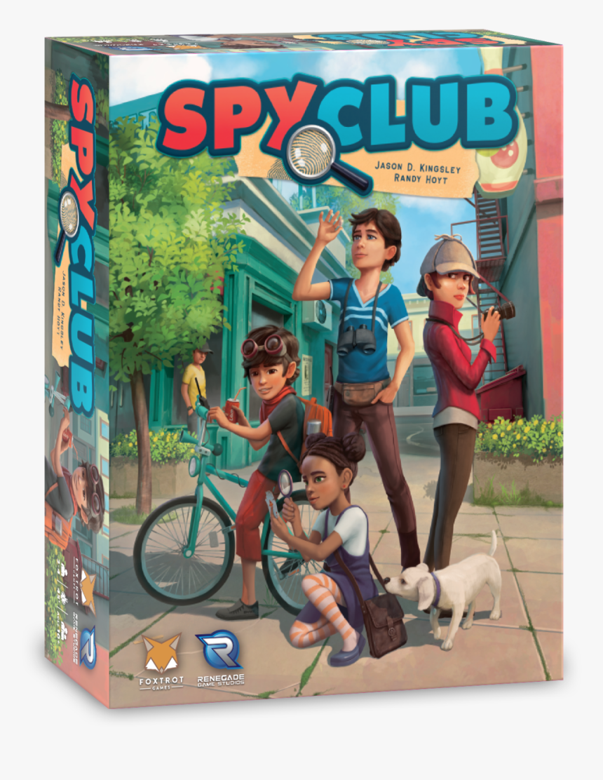 Spyclub 3d Box1 - Spy Club Board Game, HD Png Download, Free Download