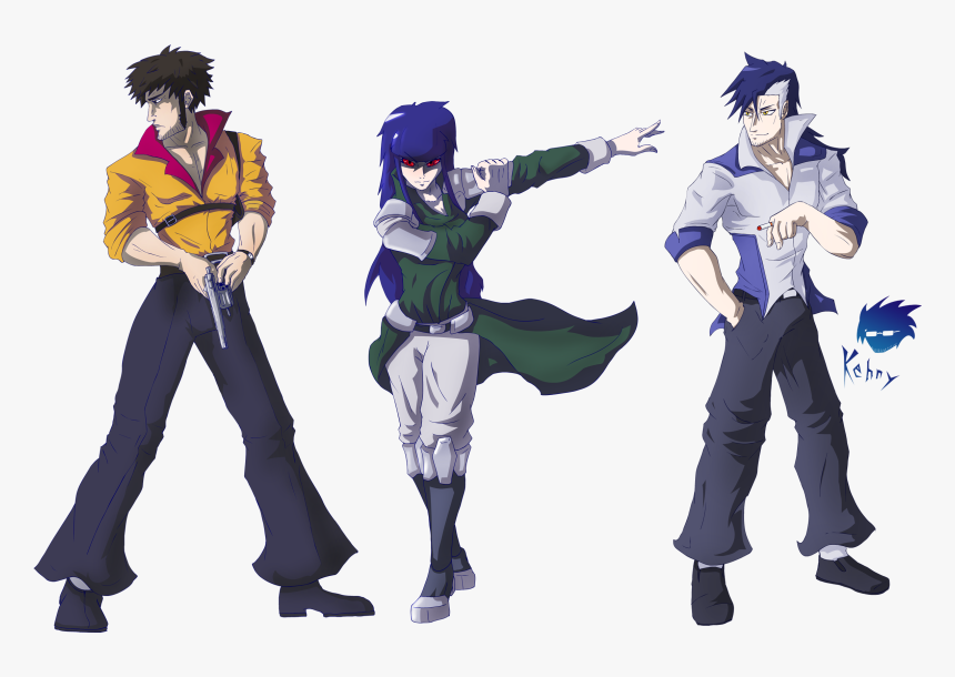 Blake, Justice, And Axel - Cartoon, HD Png Download, Free Download