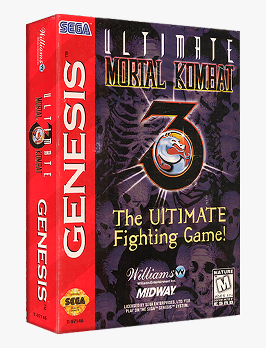 Ultimate Mortal Kombat 3 Mega Drive, HD Png Download, Free Download