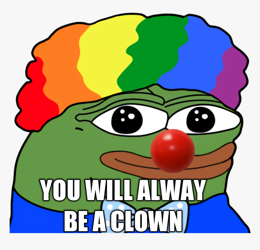 Clown Pepe Png, Transparent Png, Free Download