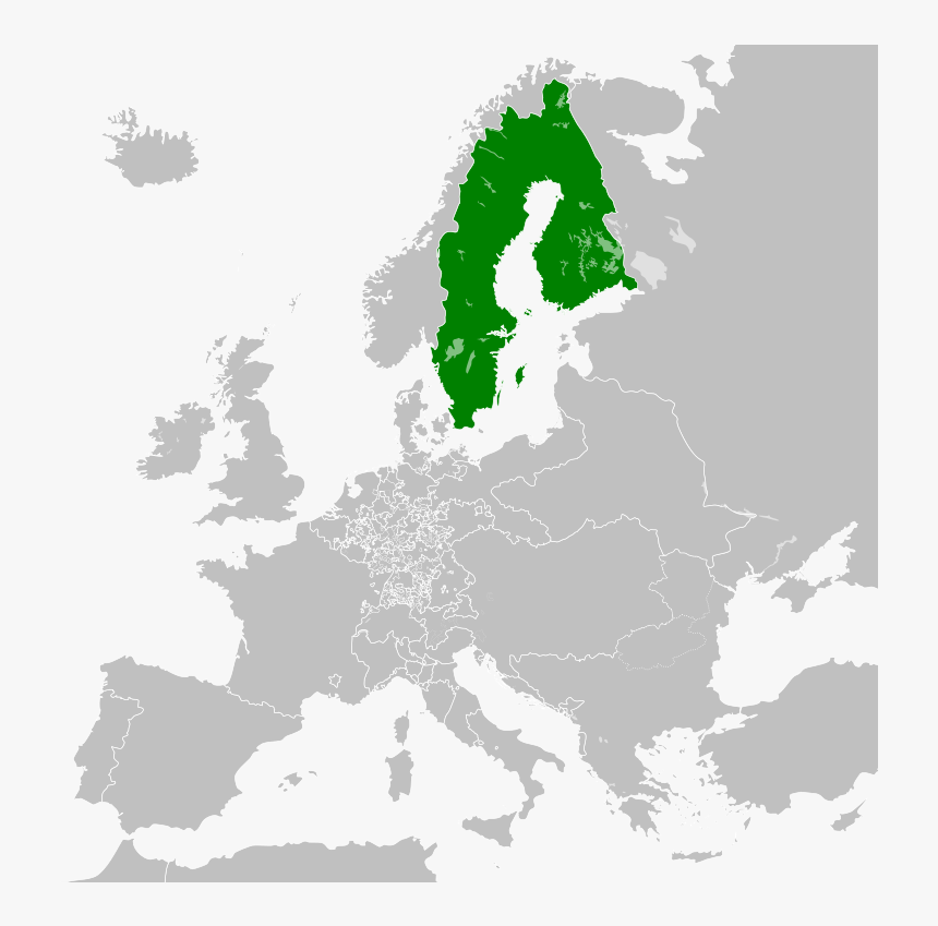 Blank Map Of Europe 1870 , Png Download - Blank Map Of Europe In 1870, Transparent Png, Free Download