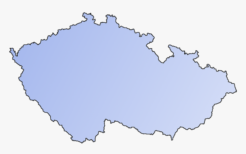 Mapa Krajů České Republiky, HD Png Download, Free Download