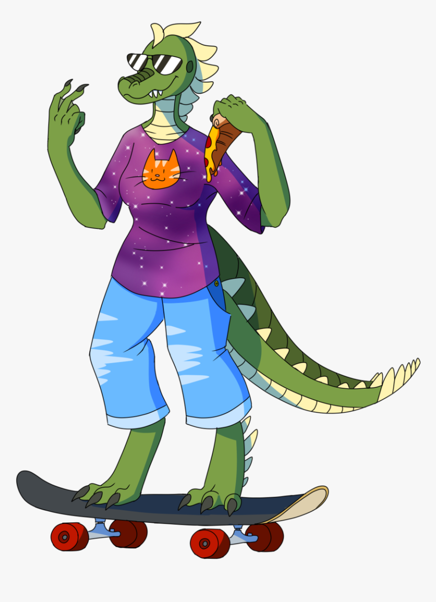 Rad Croc - Cartoon, HD Png Download, Free Download