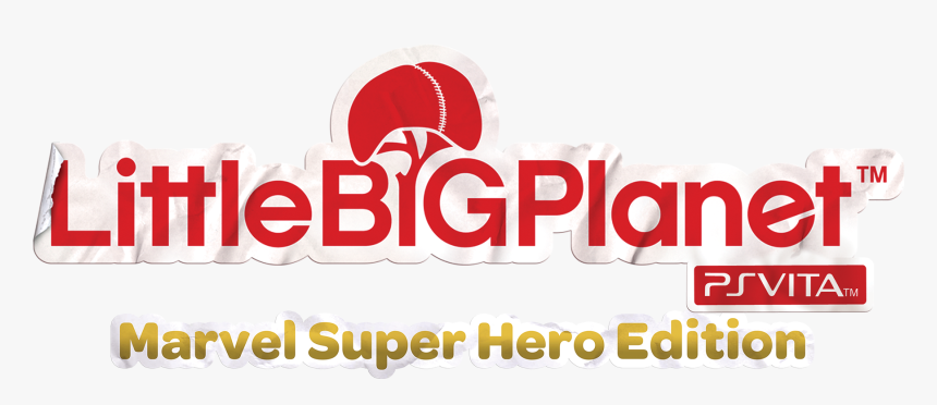 Lbp Psvita Marvel Super Hero Edition Logo - Little Big Planet 2, HD Png Download, Free Download