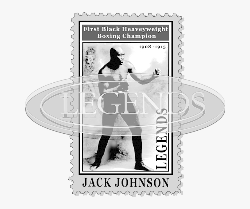 Jack Johnson Stamp - Illustration, HD Png Download, Free Download