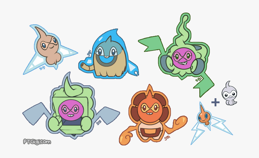 Castform And Rotom, HD Png Download, Free Download