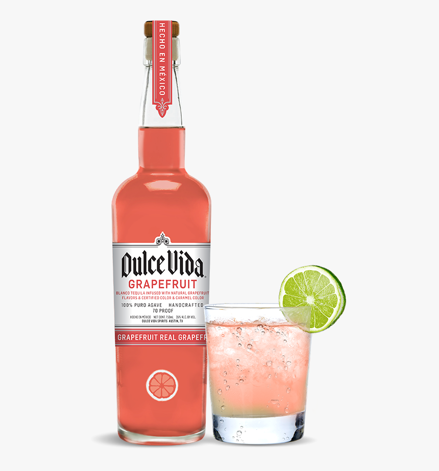 Grapefruit Large - Dulce Vida Grapefruit Tequila, HD Png Download, Free Download