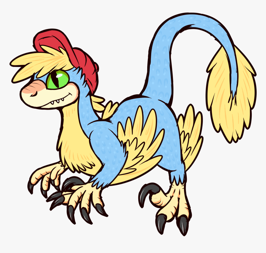 Micro Raptor Spice - Cartoon, HD Png Download, Free Download