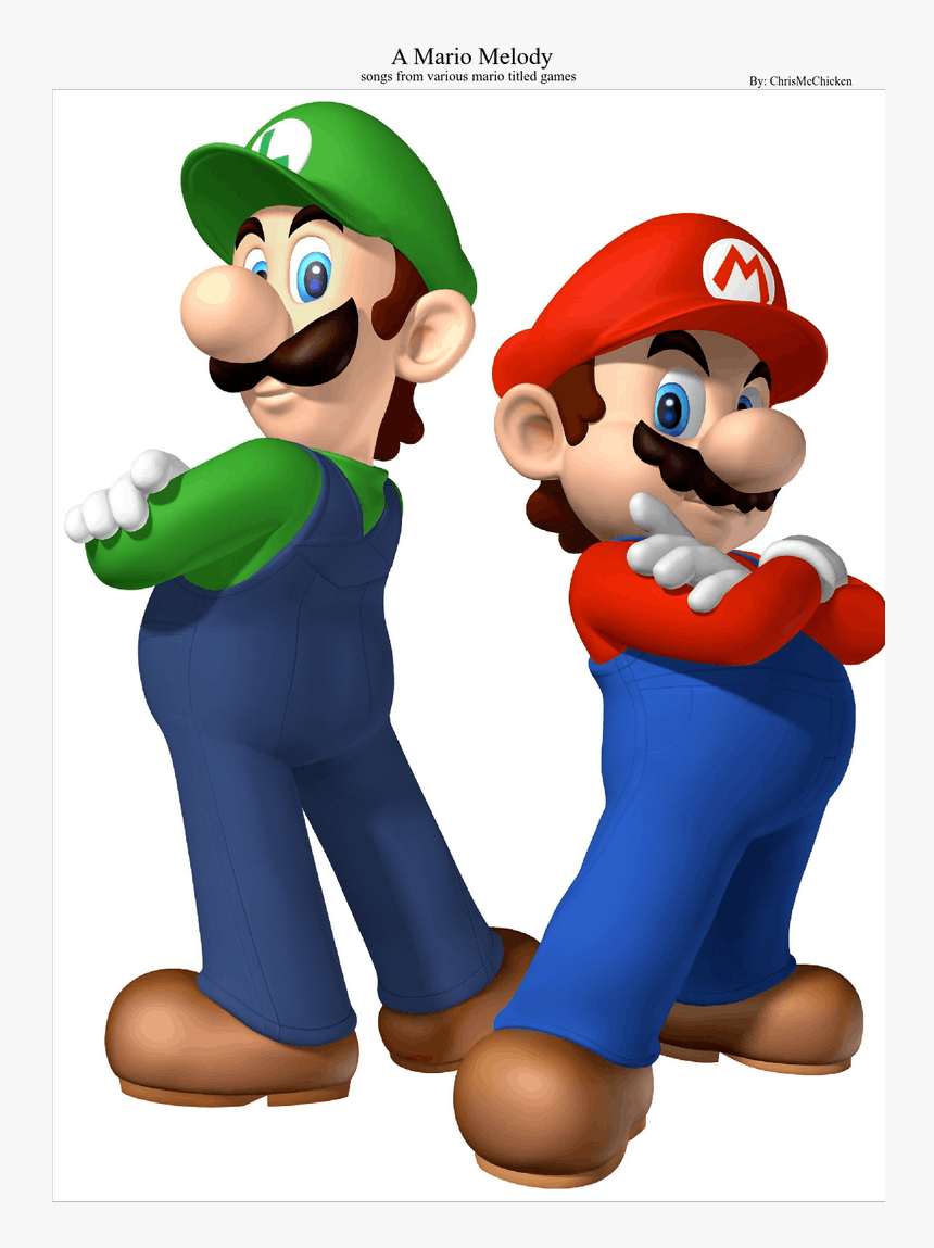 Mario Bros E Luigi, HD Png Download, Free Download