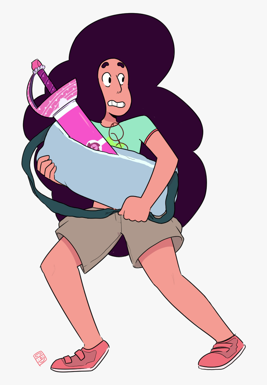 Stevonnie Footwear Clothing Pink Facial Expression - Stevonnie Steven Universe Png, Transparent Png, Free Download