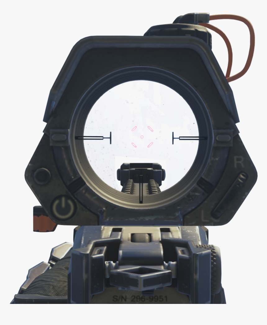 Hbra3 Acog Scope Ads Aw - Call Of Duty Acog Sight, HD Png Download, Free Download