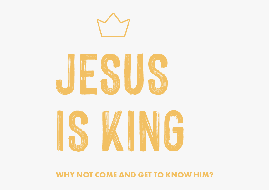 Jesus Is King Web 300px - Orange, HD Png Download, Free Download