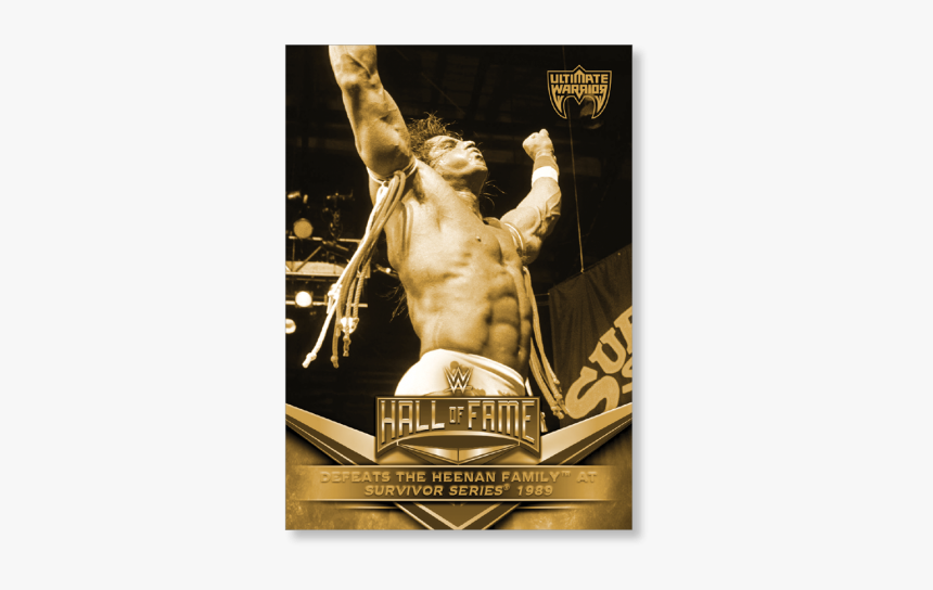 2018 Topps Wwe Ultimate Warrior Hall Of Fame Tribute - Wwe Hall Of Fame, HD Png Download, Free Download