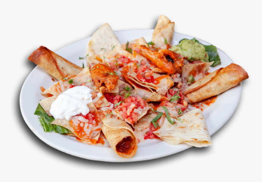 Happy Hour Azul Sampler With Cheese Quesadilla Nacho - Gringas, HD Png Download, Free Download