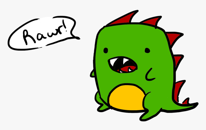 Drawing Dinosaur Pic Cute, HD Png Download, Free Download