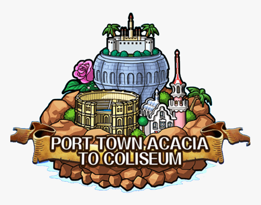 Port Town Acacia To Coliseum - One Piece Treasure Cruise Port Town Acacia, HD Png Download, Free Download