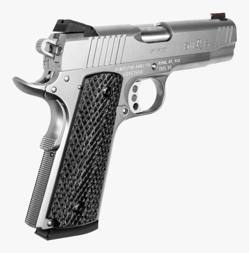 Stainless Remington 1911 45, HD Png Download, Free Download
