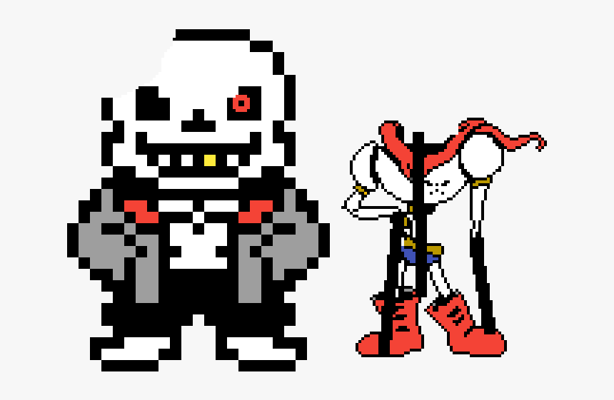 Horrortale Sans And Underworld Papyrus - Undertale Sans Overworld Sprite, HD Png Download, Free Download