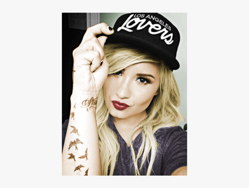 Demi Lovato Blonde Selfie, HD Png Download, Free Download