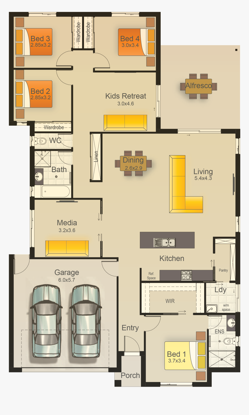 Floor Plan, HD Png Download, Free Download
