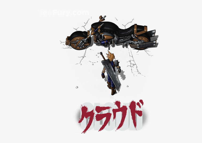 Akira Ff7, HD Png Download, Free Download