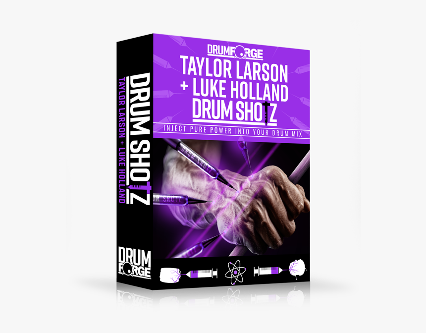 Drumshotz Taylor Larson & Luke Holland - Virtual Studio Technology, HD Png Download, Free Download