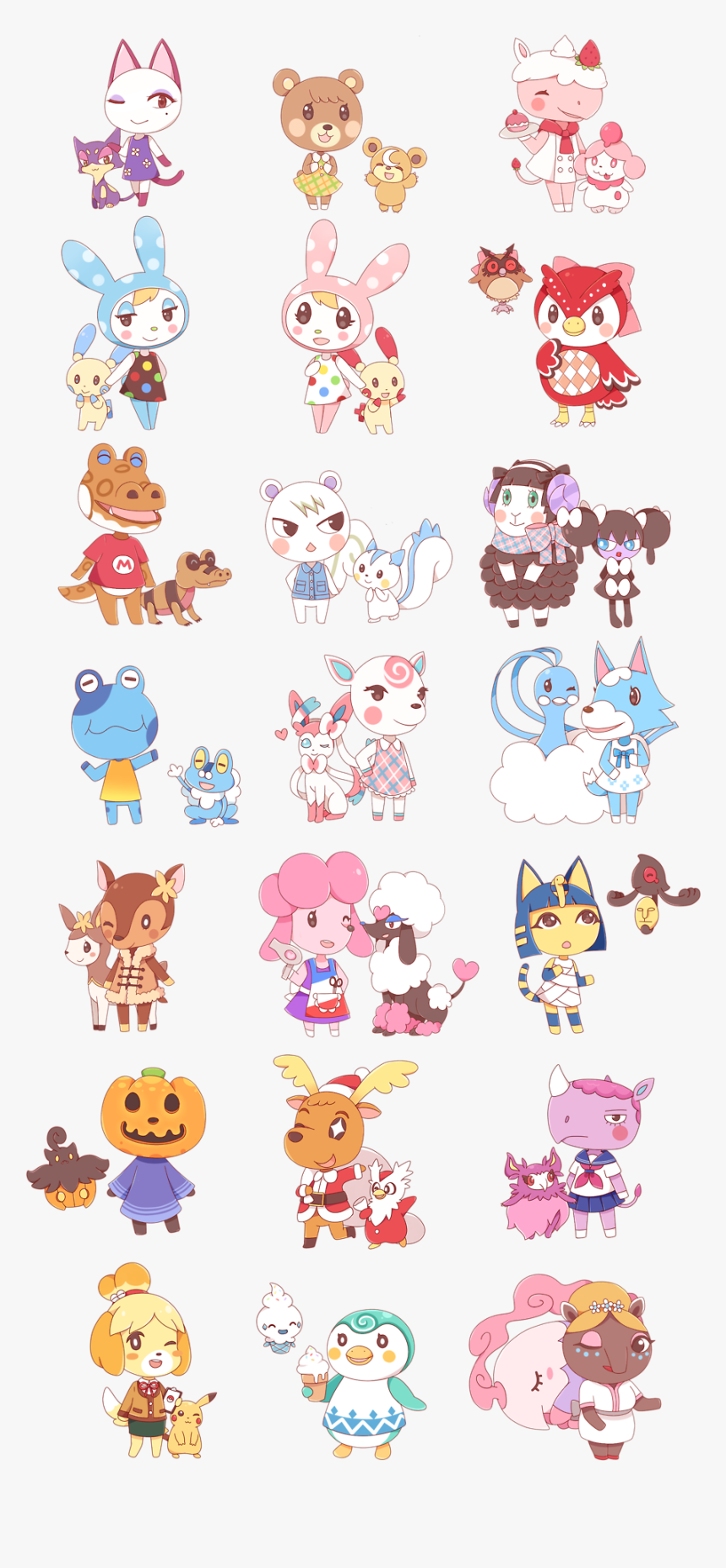 Pokémon X And Y Animal Crossing - Best Animals Animal Crossing, HD Png Download, Free Download