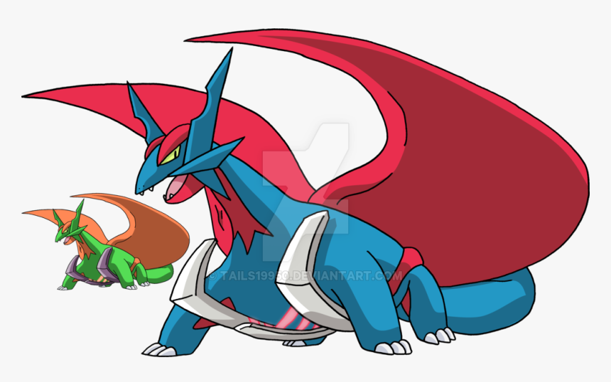 Salamence Mega Evolution Png Transparent Png Kindpng