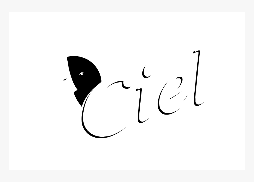 Ciel Logo Black And White - Line Art, HD Png Download, Free Download