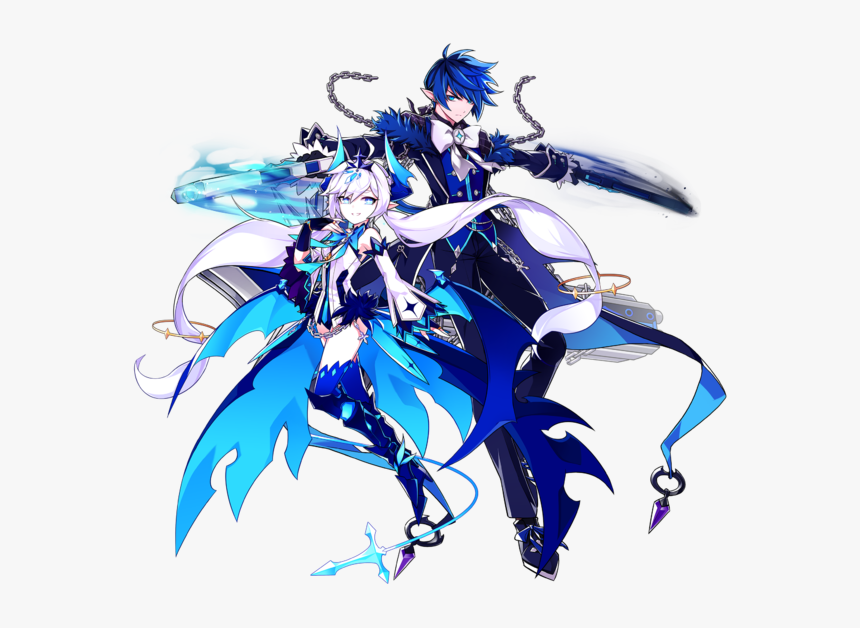 Noblesse Duo - Elsword Lu Noblesse Transcendence, HD Png Download, Free Download