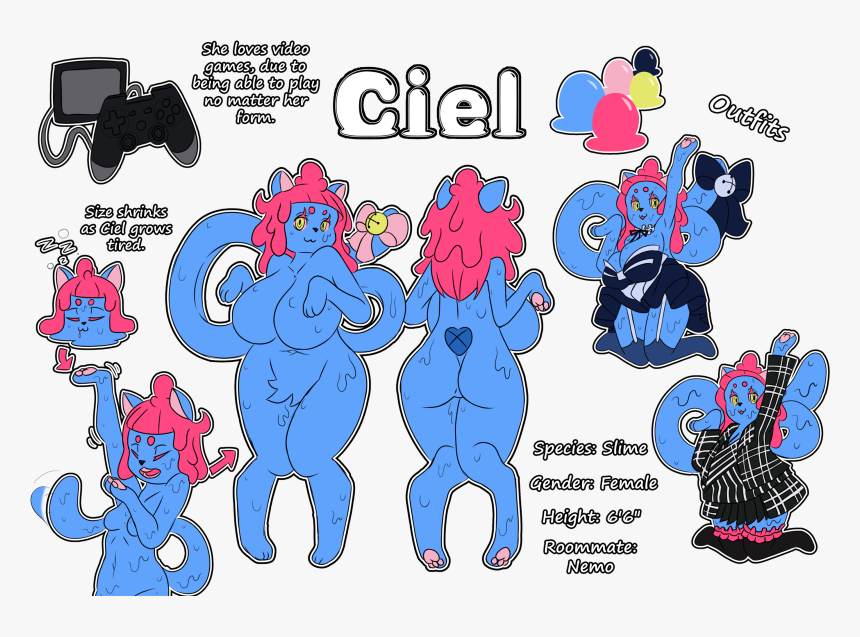 Ciel Ref - Cartoon, HD Png Download, Free Download