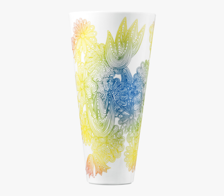 Vase Les Fleurs Arc En Ciel - Vase, HD Png Download, Free Download