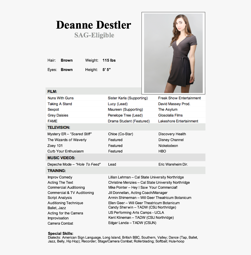 Example Resume For Cruise Ship, HD Png Download, Free Download
