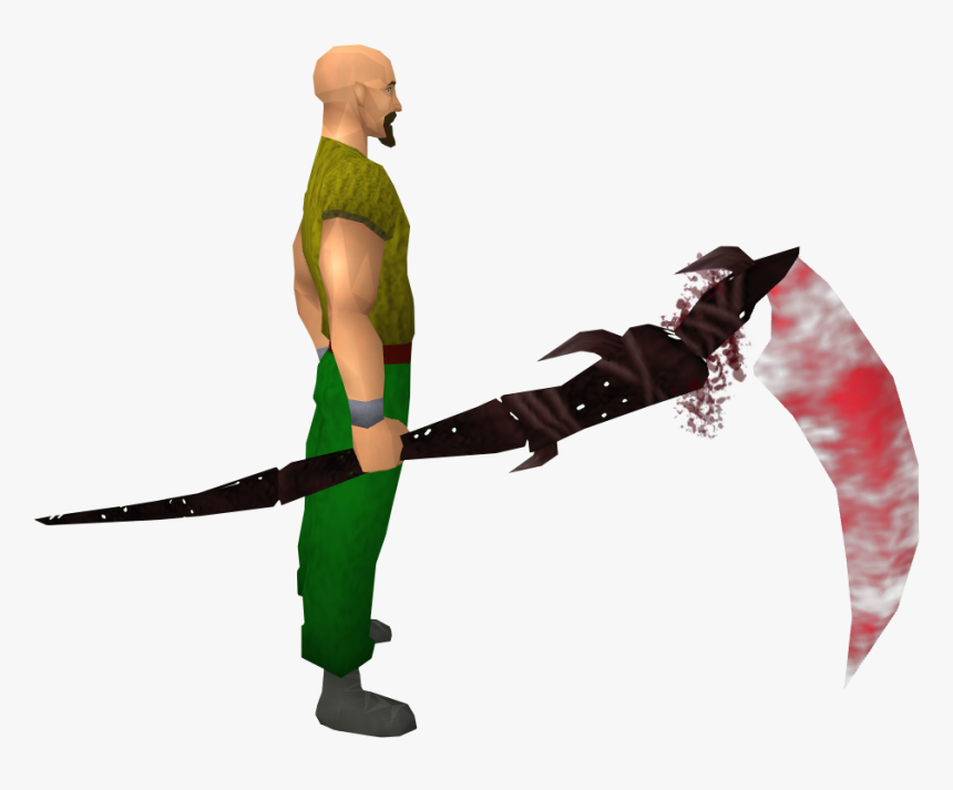 The Runescape Wiki - Blood Dyed Nox Scythe, HD Png Download, Free Download