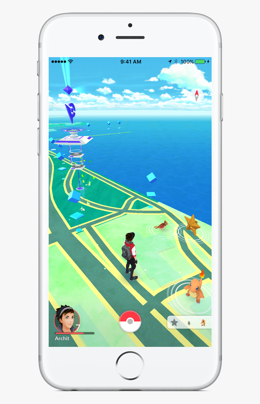 Pokemon Go Phone Png, Transparent Png, Free Download