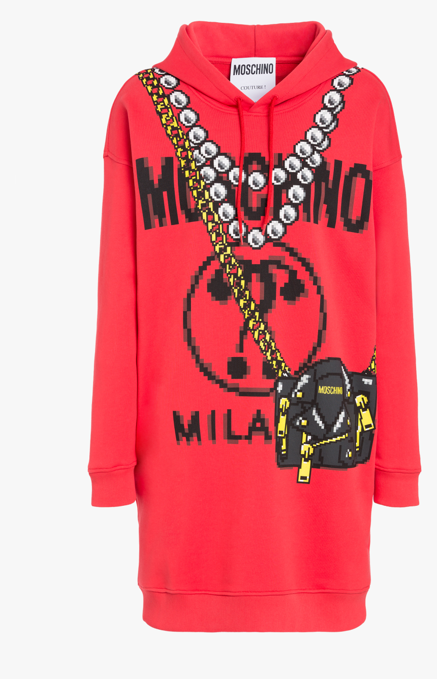 Oversized Moschino Hoodie, HD Png Download, Free Download
