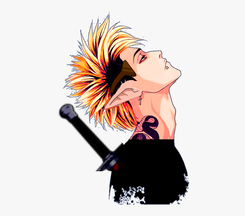 Anime Boys With Spiky Hair, HD Png Download, Free Download