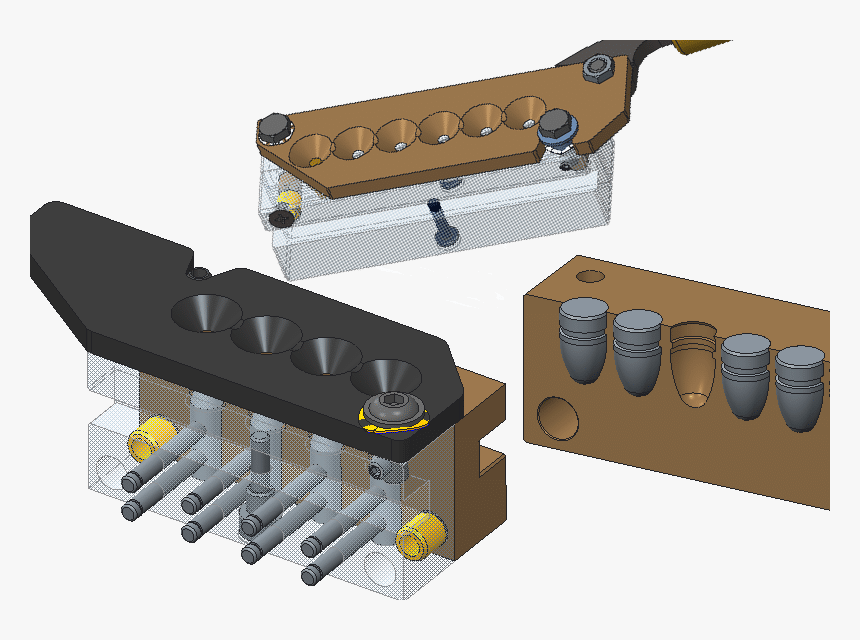 Mp-molds - 32 Hollow Base Mold, HD Png Download, Free Download